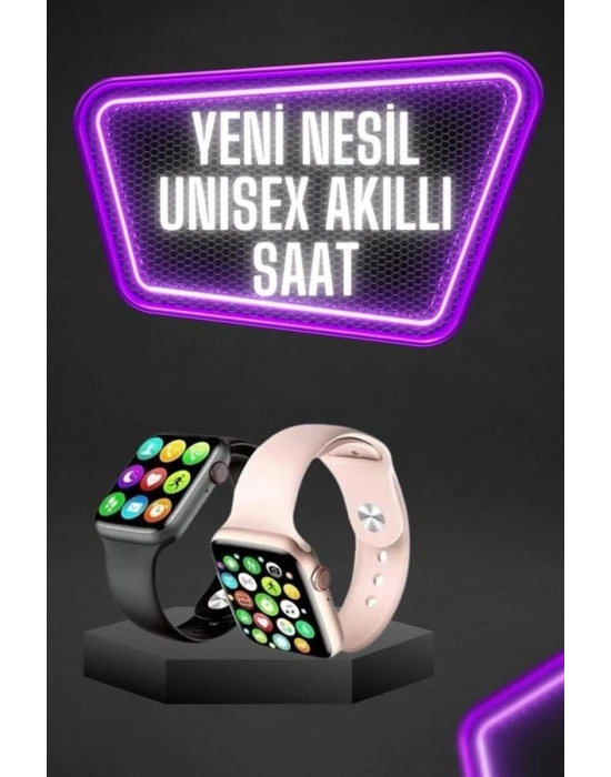 Dokunmatik Ekran Akıllı Saat Tema Değiştirme Şık ve Modern Unısex