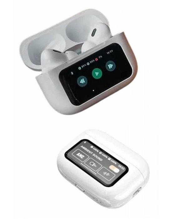 ® Dokunmatik Ekranlı Bluetooth Kulaklık TWS İOS Android Tüm Telefonlara Uyumlu Kulaklık