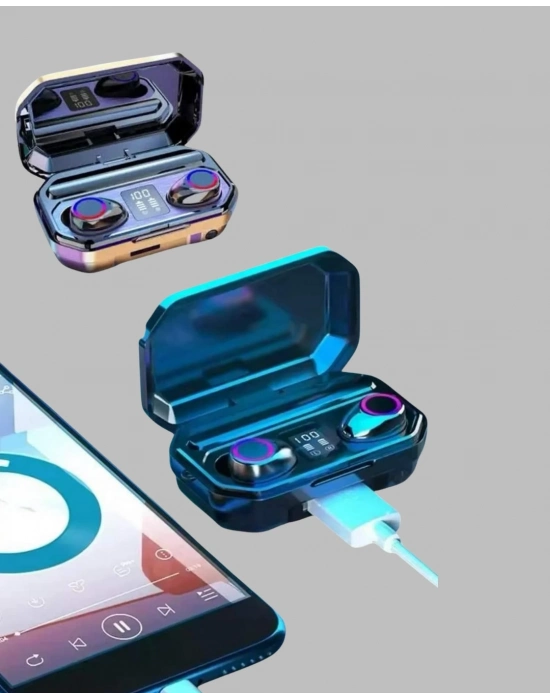 ® Dokunmatik Kontrollü Bluetooth Kulaklık – Gürültü Engelleme Özellikli