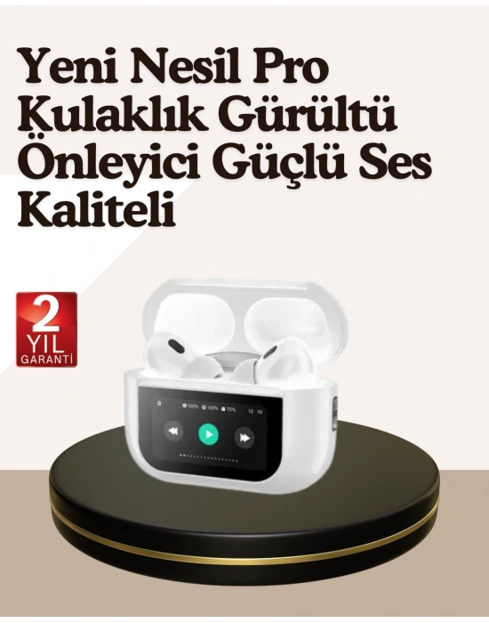 ® Dokunmatik Kontrollü Gürültü Önleyici Bluetooth Kulaklık Şarj Göstergeli