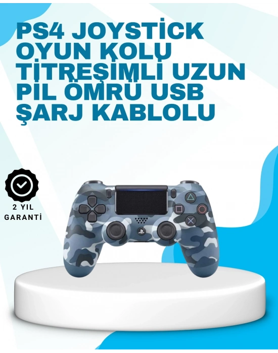 ® Dokunmatik Kontrollü Oyun Kolu – Menü Geçişleri ve Komutlar İçin Kolay Erişim