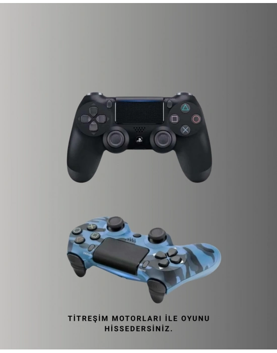 ® Dokunmatik Kontrollü Oyun Kolu – Menü Geçişleri ve Komutlar İçin Kolay Erişim