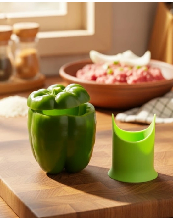 ® Dolmalık Biber ve Kabak İçin Çekirdek Temizleyici Mutfak Aparatı