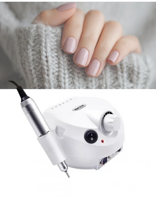 ® Düşük Gürültülü Tırnak Matkap Seti Salon ve Ev Kullanımı
