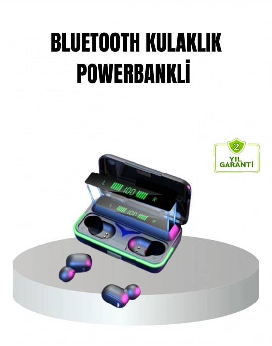 ® E10 Powerbank Bluetooth Kulaklık – Düşük Gecikmeli Oyun ve Müzik Deneyimi