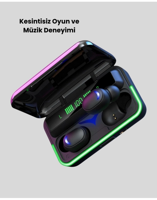 ® E10 Powerbank Bluetooth Kulaklık – Düşük Gecikmeli Oyun ve Müzik Deneyimi