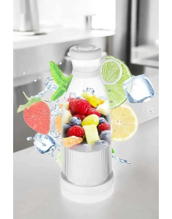 ® El Blender Bardak Blender Şarjlı Taşınabilir Meyve Sıkcağı Smoothie