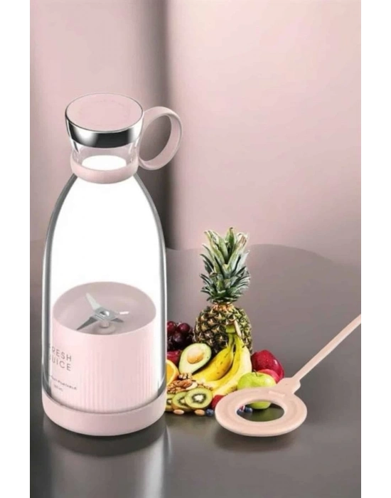 ® El Blender Bardak Blender Şarjlı Taşınabilir Meyve Sıkcağı Smoothie