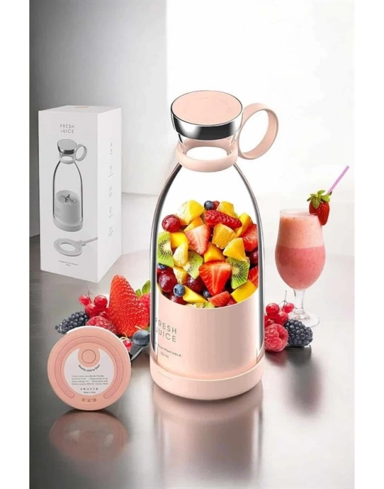 ® El Blender Taşınabilir Meyve Blender Şarj Edilebilir Taşınabilir Blender Elektrikli