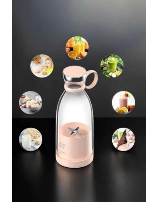 ® El Blender Taşınabilir Meyve Blender Şarj Edilebilir Taşınabilir Blender Elektrikli