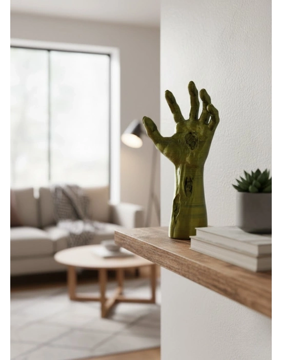 ® El Formu Masaüstü Dekor Obje