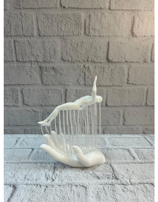 ® EL İNSAN FİGÜRÜ BEYAZ