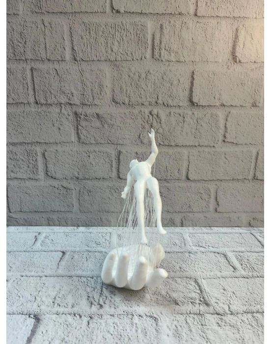 ® EL İNSAN FİGÜRÜ BEYAZ