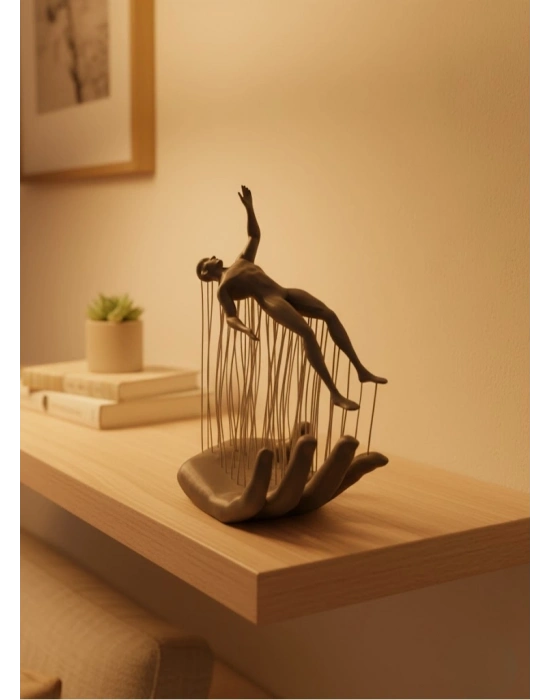 ® EL İNSAN FİGÜRÜ GRİ