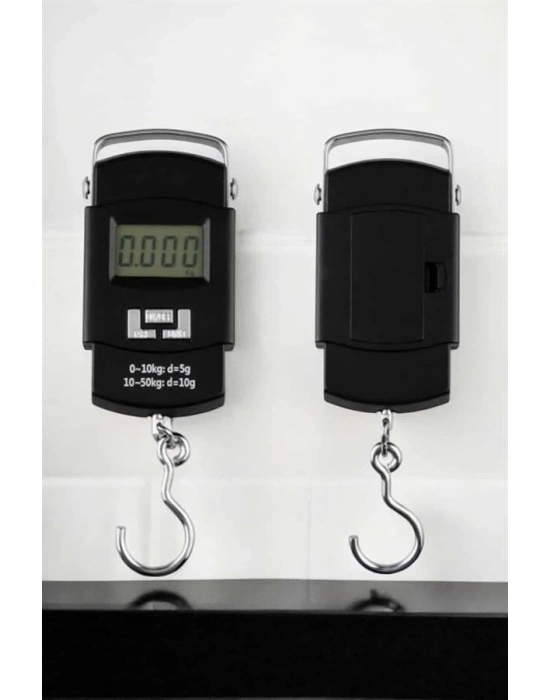 ® El Terazisi Dijital Göstergeli Pilli 50 Kg Ağırlık Ölçer