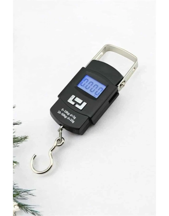 ® El Terazisi Dijital Göstergeli Pilli 50 Kg Ağırlık Ölçer