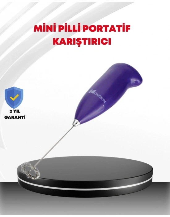 ® El Tipi Pratik Mikser – Kahve, Süt, Bebek Maması ve Yumurta Çırpıcı