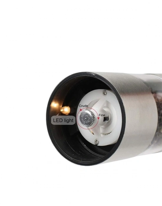 ® Elektrikli Baharat Öğütme Cihazı Ergonomik Şeffaf Gövde