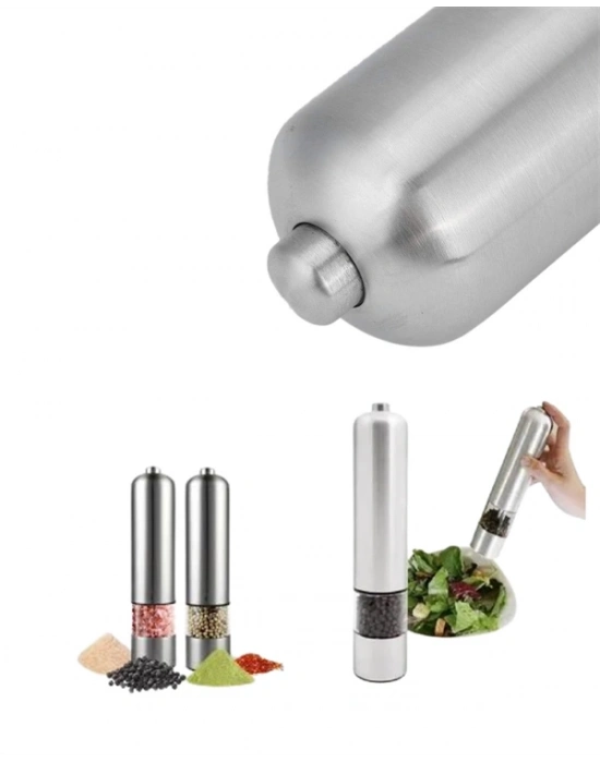 ® Elektrikli Baharat Öğütme Cihazı Ergonomik Şeffaf Gövde