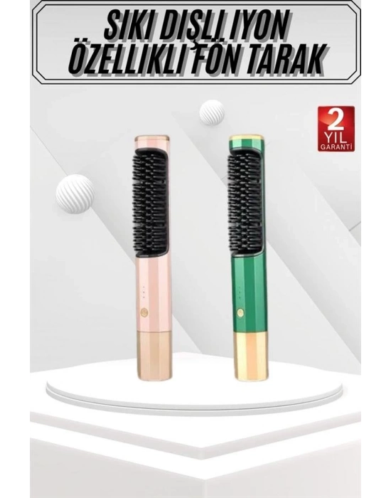 ® Elektrikli Fön Tarak Düzleştirici Elektriklenme Karşıtı Üflemeli