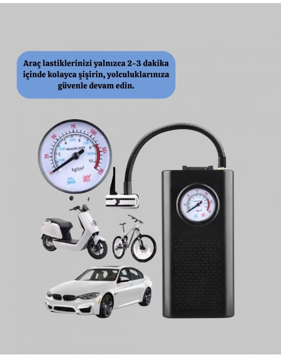 ® Elektrikli Lastik Pompası