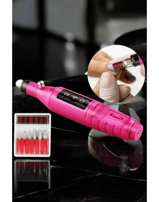 ® Elektrikli Manikür Pedikür Törpü Seti Protez Tırnak Nasır Temizleyici