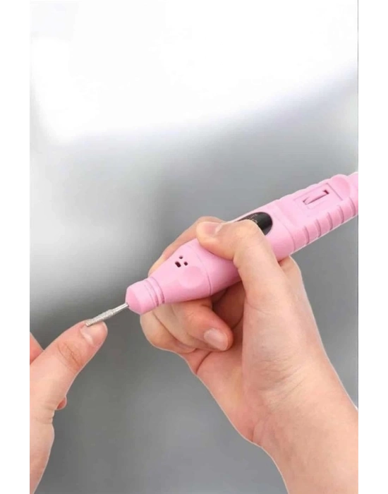 ® Elektrikli Manikür Pedikür Törpü Seti Protez Tırnak Nasır Temizleyici