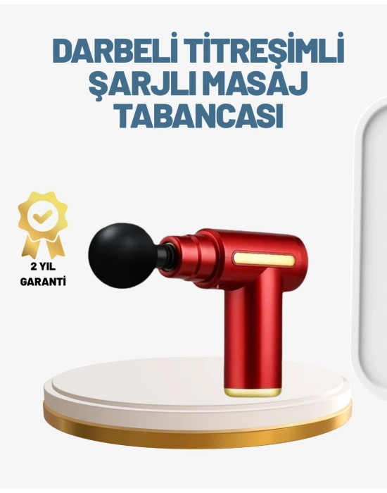 ® Elektrikli Masaj Tabancası Sessiz Çalışma ve Derin Doku Masajı
