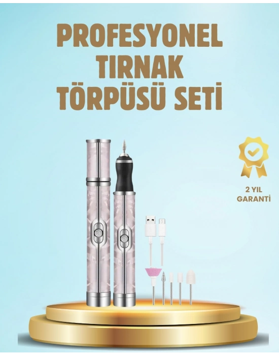 ® Elektrikli Tırnak Törpüsü Ayarlanabilir Hızlı Manikür Pedikür Cihazı