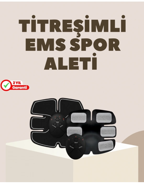 ® EMS Kas Yapma ve Yağ Yakma Cihazı Titreşimli 2025 Orijinal Spor Aleti