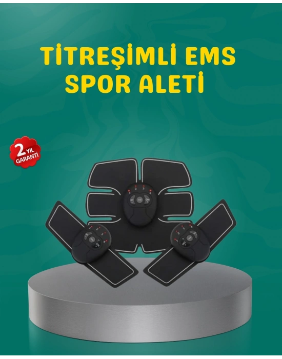 ® EMS Titreşimli Spor Cihazı Kas Geliştirme ve Yağ Yakma 2025 Seri Orijinal