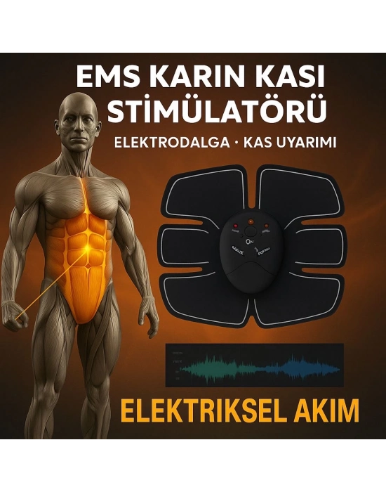 ® EMS Titreşimli Spor Cihazı Kas Geliştirme ve Yağ Yakma 2025 Seri Orijinal