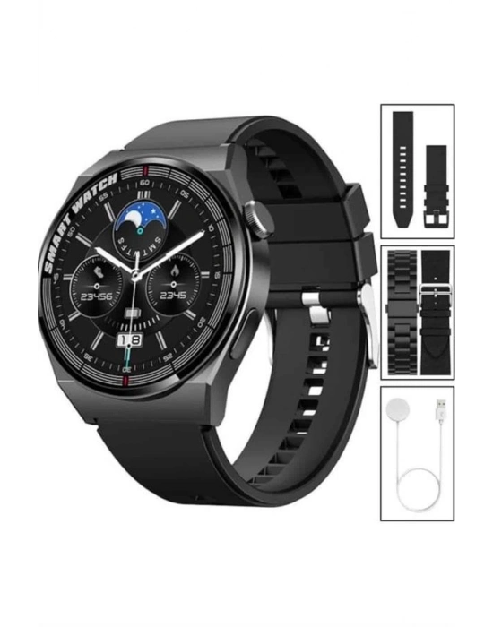 ® En Çok Tercih Edilen Akıllı Saat Amoled Ekran Nabız Sensörü GPS Uyumlu Adımsayar