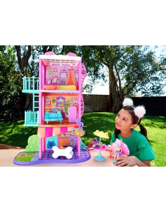 ® Enchantimals Şehir Evi ve Kafe Oyun Seti HHC18