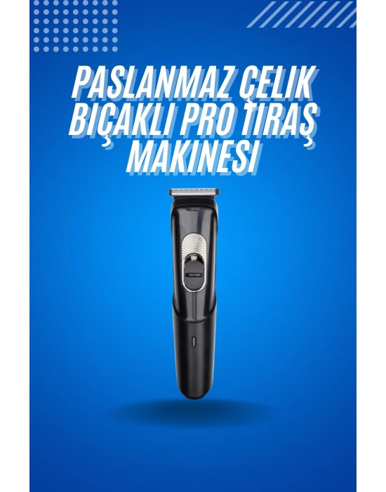 ® Ense Kesme Makinesi Şarjlı Saç Sakal Tıraş Makinesi Taşınabilir