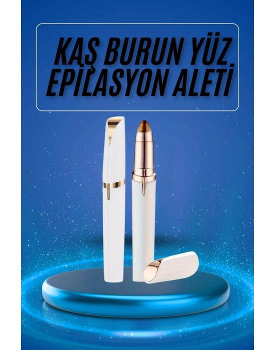 ® Epilasyon Aleti Tüy Kıl Alma Kaş Bıyık Unisex Yüz Bakım Tıraş Aleti