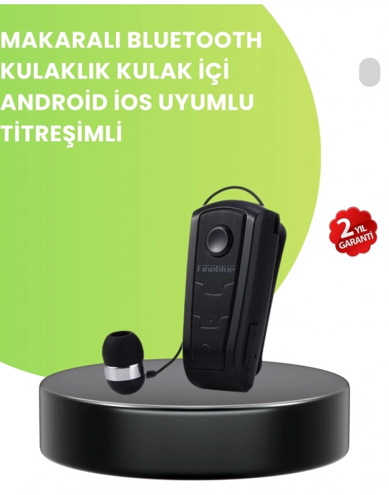 ® Ergonomik Tasarımlı Fineblue F910 Titreşimli Bluetooth Kulaklık