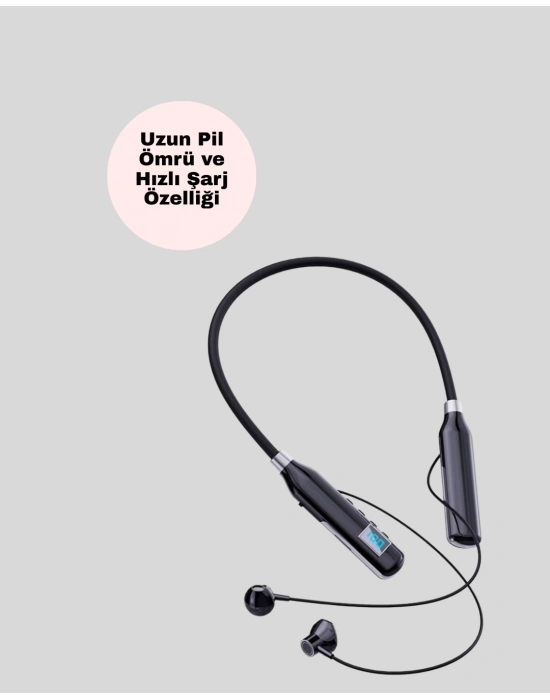 Ergonomik Tasarımlı IPX4 Suya Dayanıklı Bluetooth Kulaklık