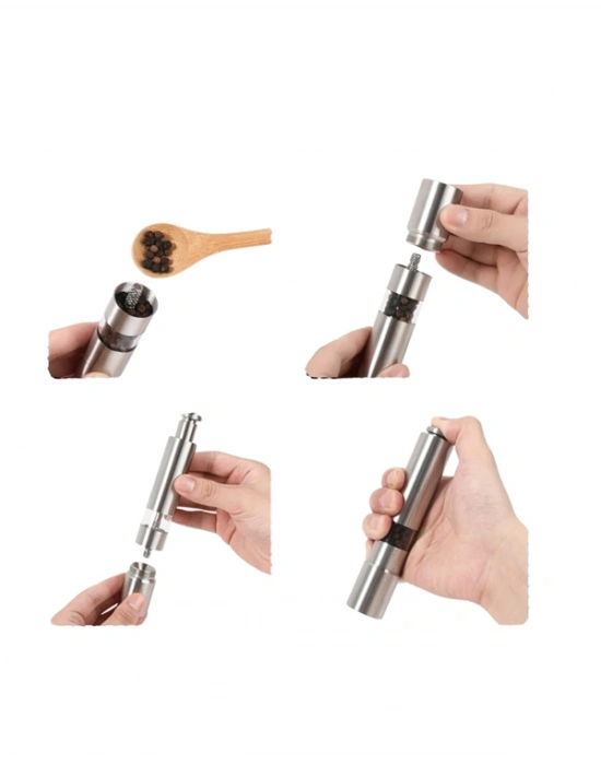 ® Ergonomik Tasarımlı, Nem Geçirmez Kapaklı Baharat Öğütücü