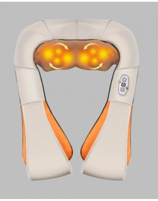 ® Ev Tipi Ovmalı Isıtmalı Boyun Omuz Bel Masaj Aleti Kolay Kullanım