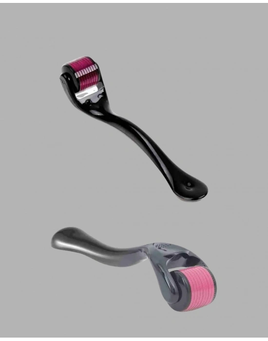 ® Evde Profesyonel Cilt Bakımı Dermaroller + Siyah Nokta Temizleyici Setı