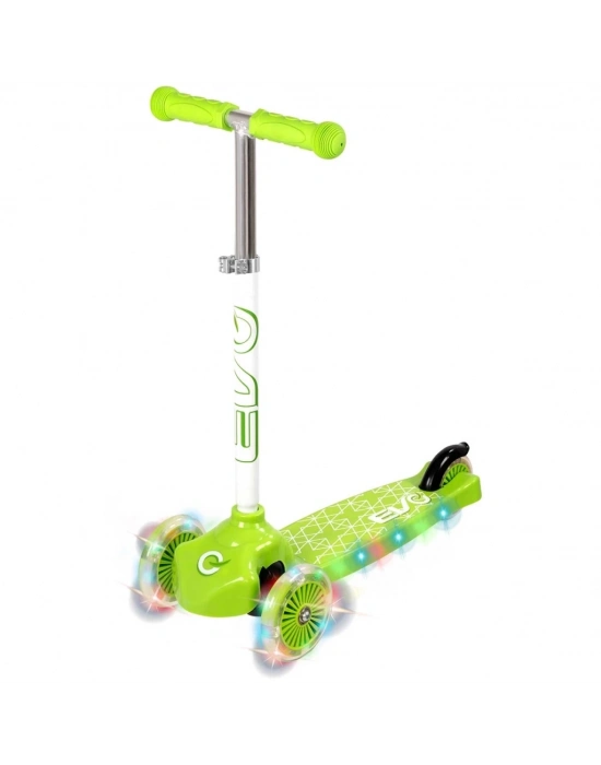 ® 3 Tekerlekli Moven Groove Işıklı Yeşil Scooter