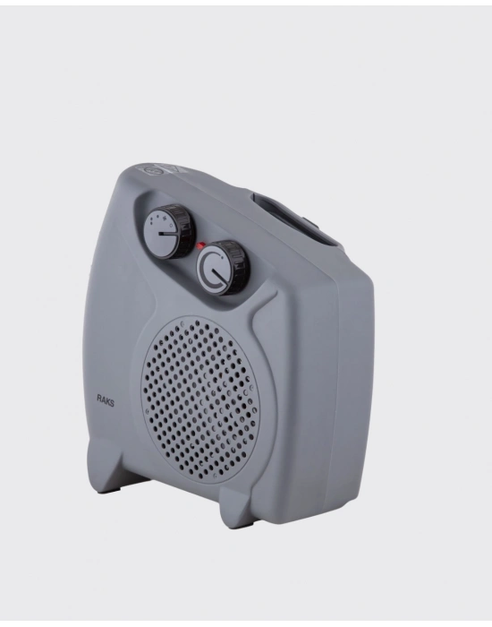 ® Fanlı Elektrikli Isıtıcı Termostatlı Güvenli Yanmaz Plastik Gövde