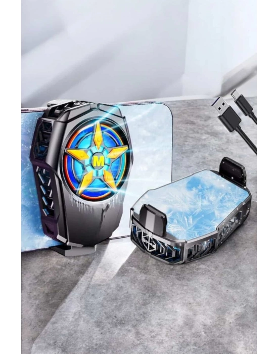 ® Fanlı Radyatör Soğutucu Telefon Soğutucu Tüm Telefonlara Uyumlu