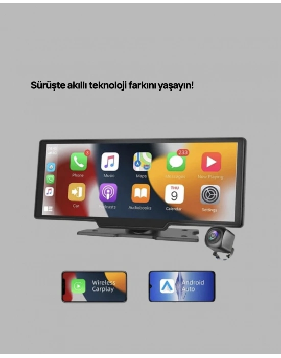® Fiat Egea, Linea, Doblo, Peugeot , Citroen C3, C4, Opel Astra, Corsa, Insignia Uyumlu 10.26” IPS Dokunmatik CarPlay Multimedya – 4K Ekran
