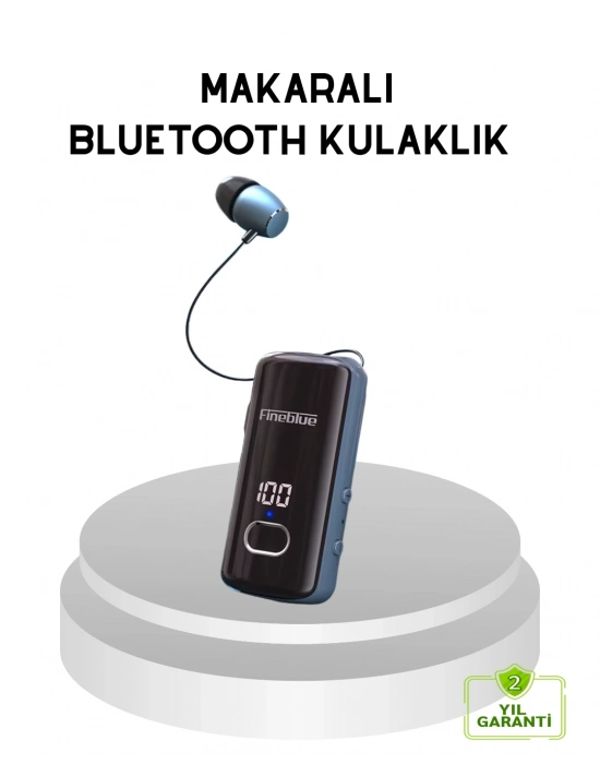 ® Fineblue F580 Suya Dayanıklı Bluetooth 5.3 Kulaklık Dijital Ekranlı