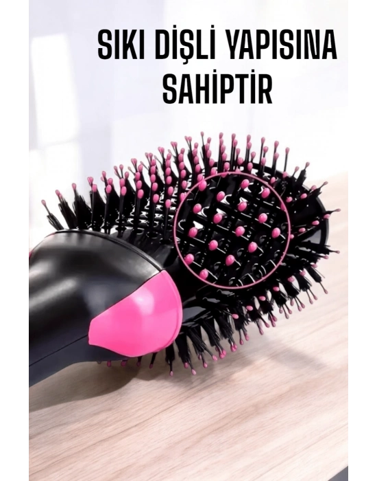 ® Fön Tarak Elektriklenmeyi Önleyen ve Parlaklık Veren Saç Şekillendirici