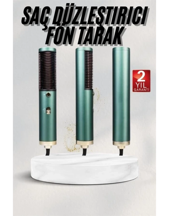 ® Fön Tarak Saç Düzleştirici Saç Kurutma Makinesi Sıcak Hava Fırçası