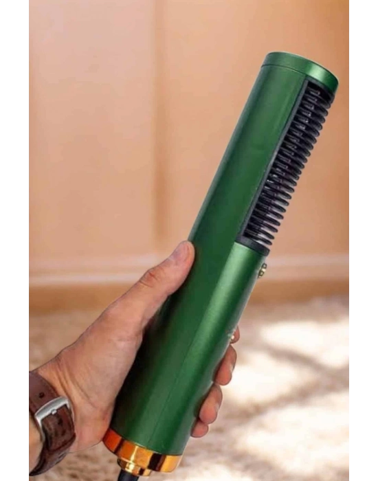 ® Fön Tarak Saç Düzleştirici Üflemeli Fön Makinesi Sıkı Dişli Taşınabilir