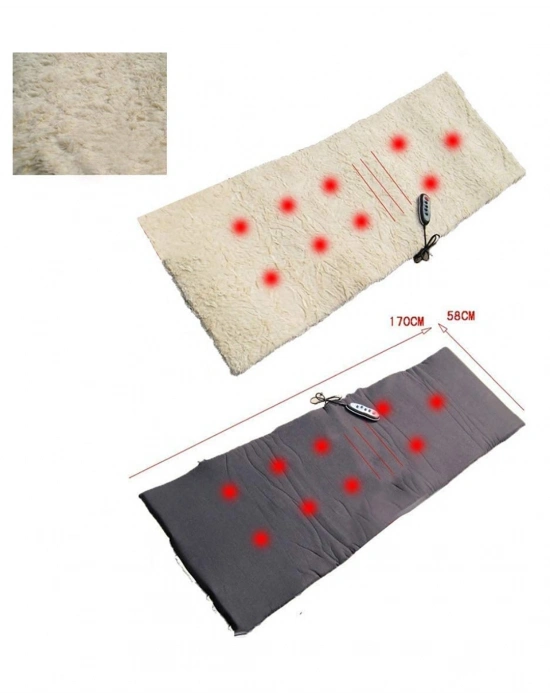 ® Full Body Masaj Minderi Isı ve Titreşim Destekli